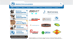 Desktop Screenshot of productosganaderos.com.ar
